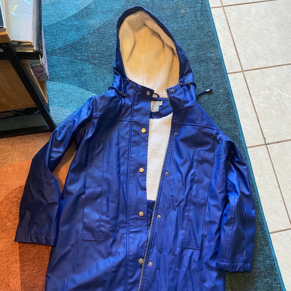 ASOS Fleece lined rain coat
